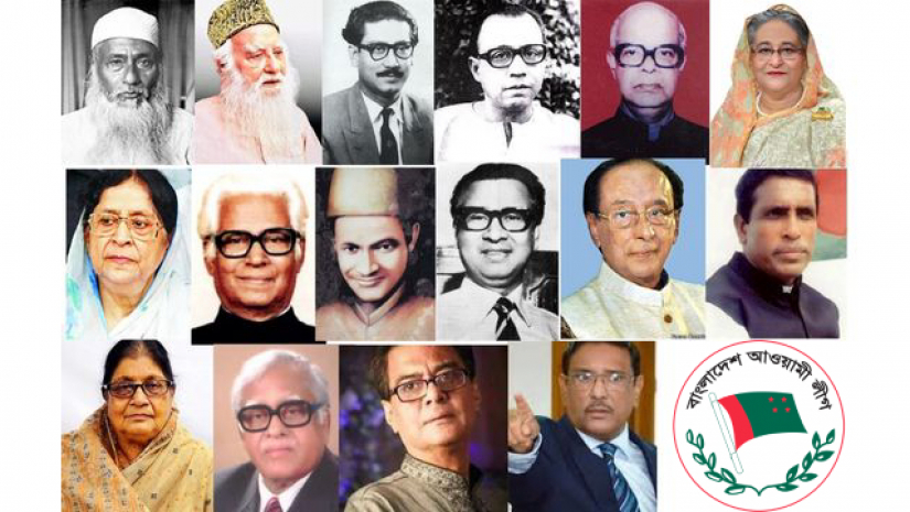 আওয়ামী লীগের সভাপতি-সাধারণ সম্পাদকরা