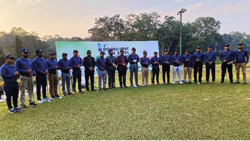 দ্বিতীয় গোল্ডেন ইস্পাত এবং এইচ এম স্টিল গলফ টুর্নামেন্ট অনুষ্ঠিত
