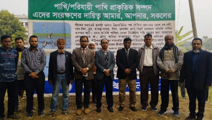 অতিথি পাখি সংরক্ষণে রাবি প্রশাসনের বিশেষ পদক্ষেপ
