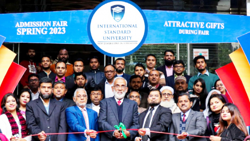ইন্টারন্যাশনাল স্ট্যান্ডার্ড ইউনিভার্সিটির ভর্তি কার্যক্রমের উদ্বোধন