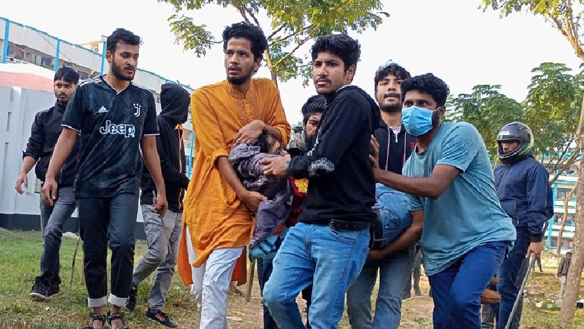 ছাত্রলীগের দুই পক্ষের সংঘর্ষে সিলেট কৃষি বিশ্ববিদ্যালয়ে আহত ১০