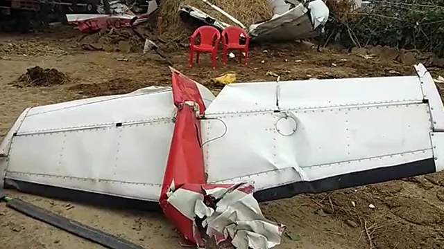 মন্দিরে ধাক্কা লেগে বিমান বিধ্বস্ত