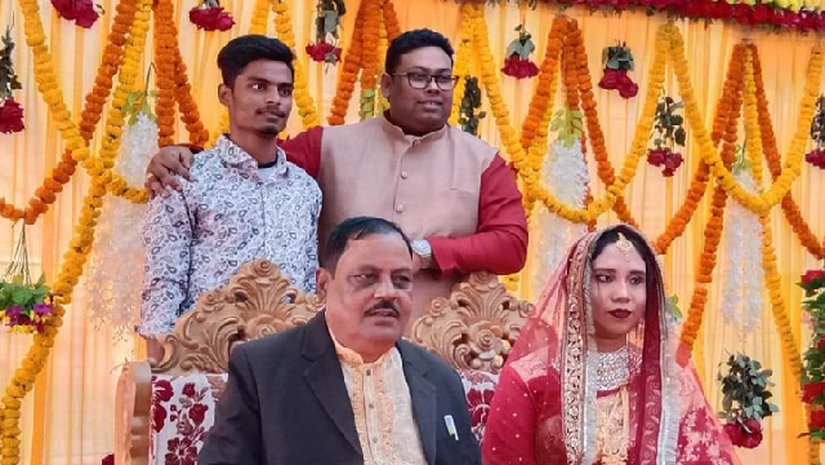 প্রতিমন্ত্রীর ছেলের বিয়ে