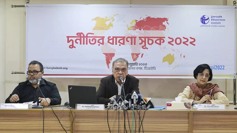 টিআইবির সংবাদ সম্মেলন