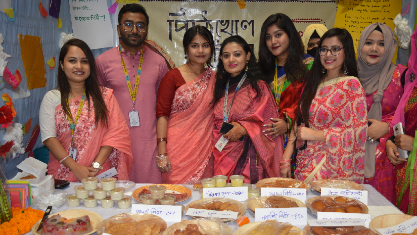 ইউনিভার্সিটি অব এশিয়া প্যাসিফিকে ‘পৌষ পার্বণে’ পিঠা উৎসব