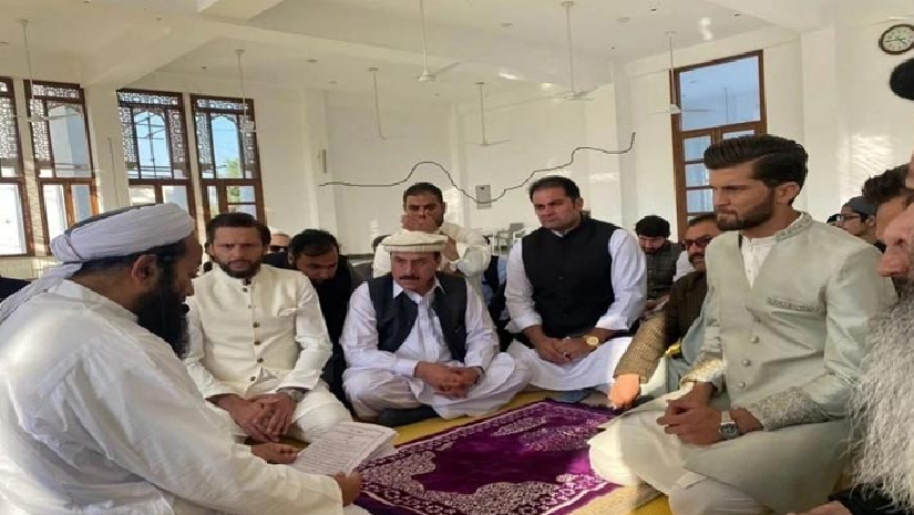 বিবাহ বন্ধনে আবদ্ধ হলেন শাহিন আফ্রিদি