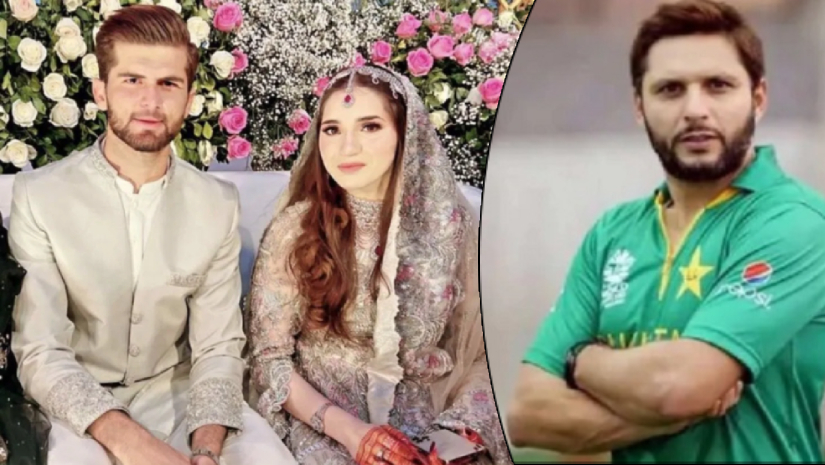 শহীদ আফ্রিদির দ্বিতীয় মেয়ে আনশা ও শাহিন আফ্রিদির বিয়ে সম্পন্ন হয়েছে