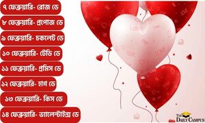 রোজ ডে থেকে কিস ডে— দেখে নিন ভ্যালেন্টাইন সপ্তাহের পুরো তালিকা
