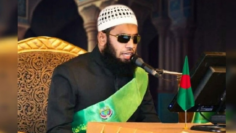 দৃষ্টিপ্রতিবন্ধী হাফেজ তানভির হোসাইন