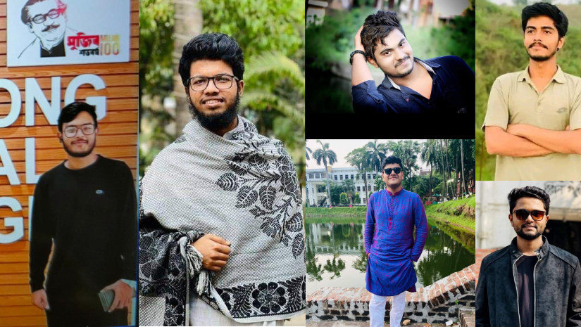 অভিযুক্তরা ইব্রাহিম সাকিব, অভিজিৎ দাশ, রিয়াজুল জয়, জাকির হোসেন সায়াল, জুলফিকার মোহাম্মদ শোয়েব ও মাহিন আহমেদ