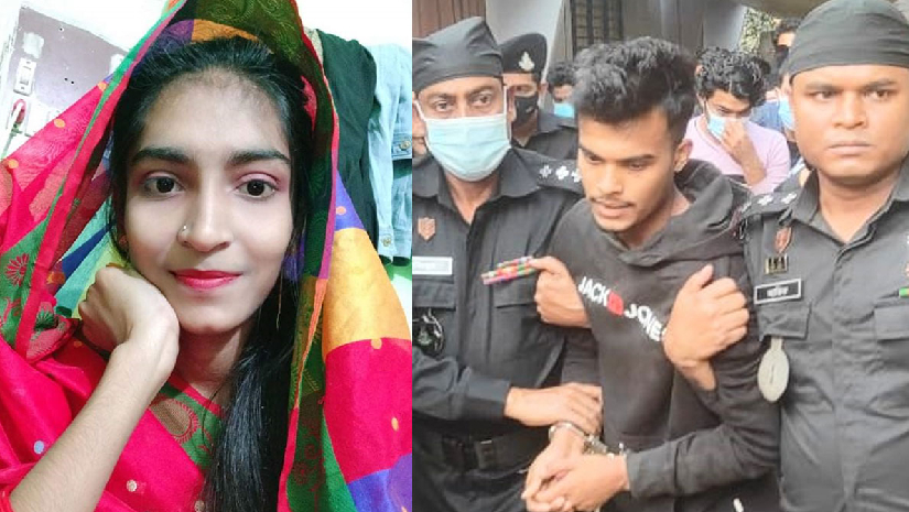 নিহত যশোর পলিটেকনিক ইনস্টিটিউট শিক্ষার্থী পিংকি ও আটক কবির