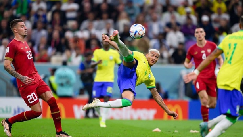  রিচার্লিসনের বাইসাইকেল গোল