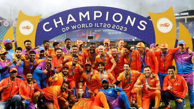প্রথম আইএল টি-টোয়েন্টির চ্যাম্পিয়ন গালফ জায়ান্টস
