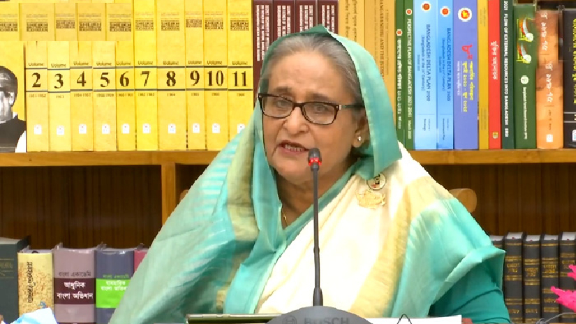 প্রধানমন্ত্রী শেখ হাসিনা 