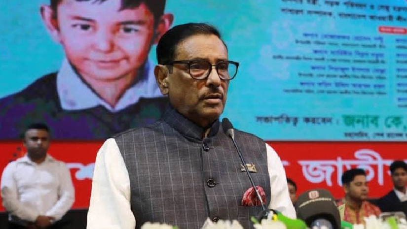 সড়ক পরিবহন ও সেতুমন্ত্রী ওবায়দুল কাদের