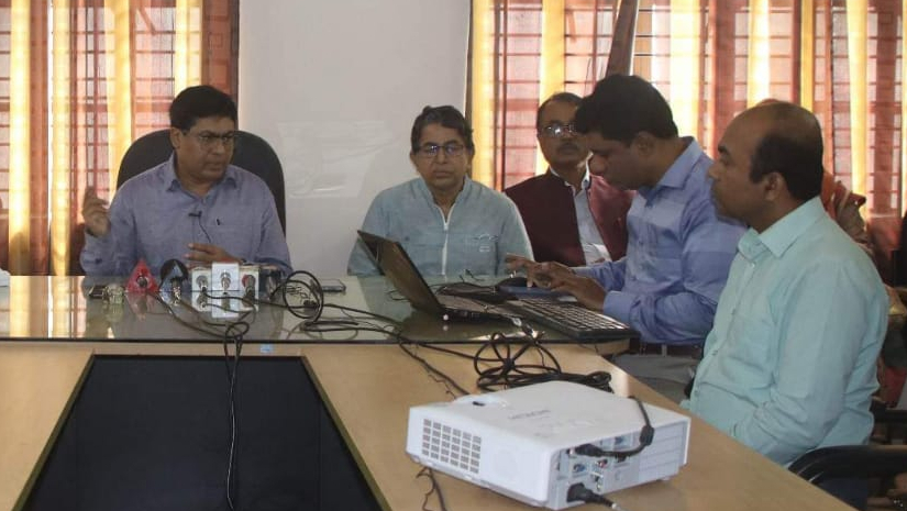 পুনর্মিলনীর আহ্বায়ক কমিটির সংবাদ সম্মেলন