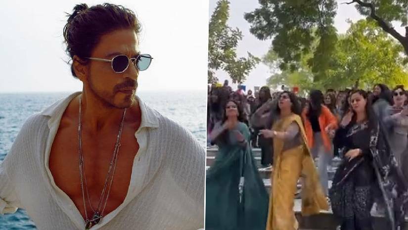 শাহরুখের পাঠান গানে ছাত্রীদের সঙ্গে নাচলেন অধ্যাপক