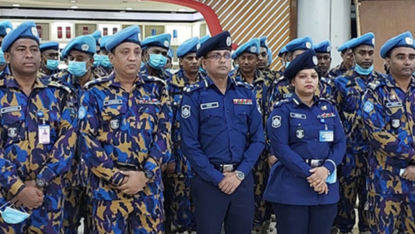 শান্তিরক্ষা মিশনে গেলেন পুলিশের ১৮০ সদস্য