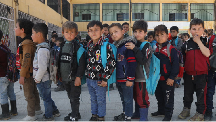 স্কুলে ফিরতে শুরু করেছে সিরিয়ার শিক্ষার্থীরা