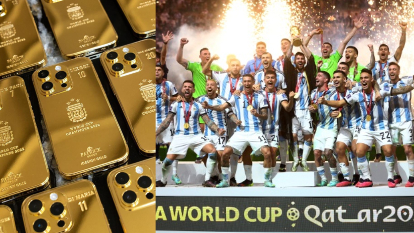 দল ও কর্মীদের ৩৫টি সোনার আইফোন দিচ্ছেন মেসি