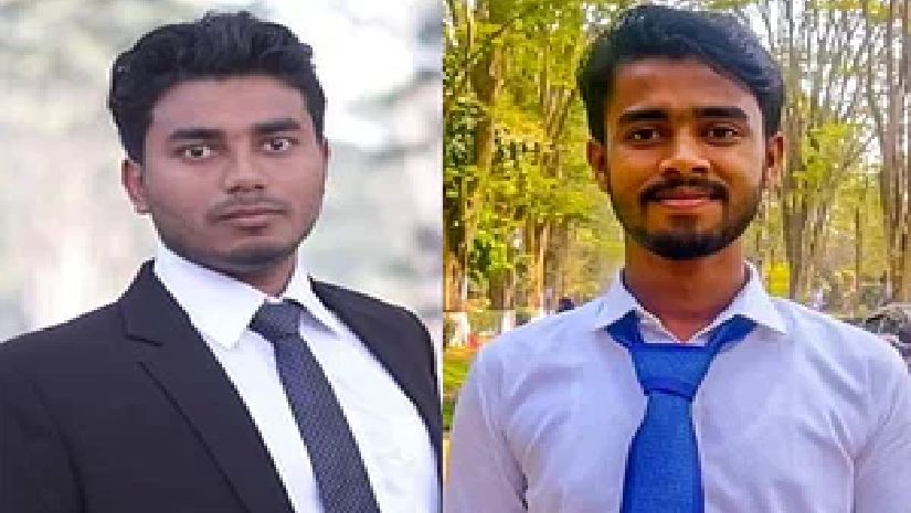 অভিযুক্ত হল শাখা ছাত্রলীগের সাধারণ সম্পাদক নাইম ইসলাম ও যুগ্ম সম্পাদক মো. সোলাইমান