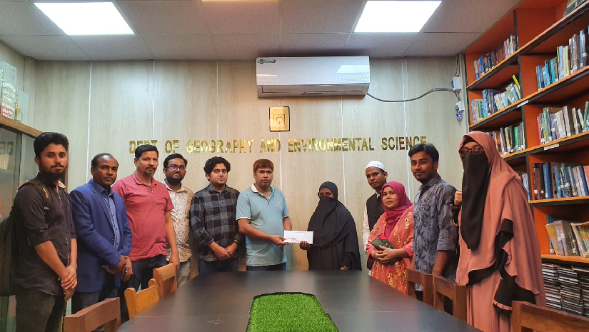 রোকেয়া বিশ্ববিদ্যালয়ের মিতুর চিকিৎসা সহায়তায় প্রান্তিক ফাউন্ডেশন