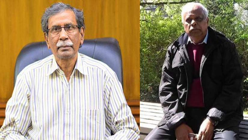 অধ্যাপক নূরুল আলম ও অধ্যাপক শরীফ এনামুল কবির