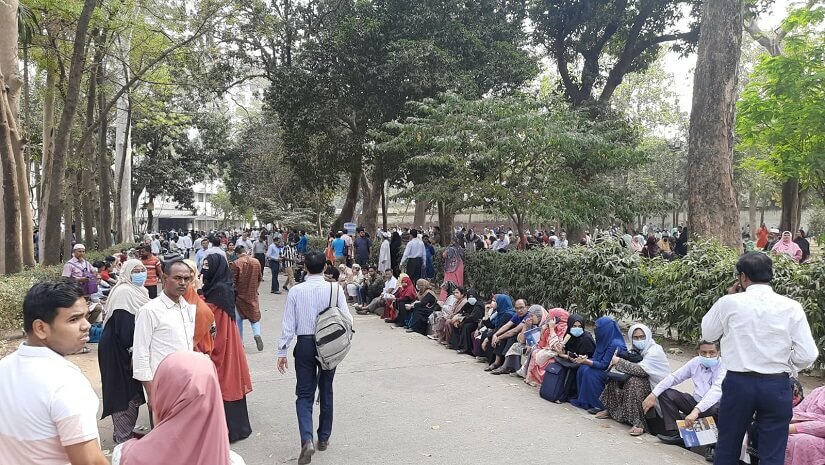 গত শুক্রবার মেডিকেল ভর্তি পরীক্ষা অনুষ্ঠিত হয়