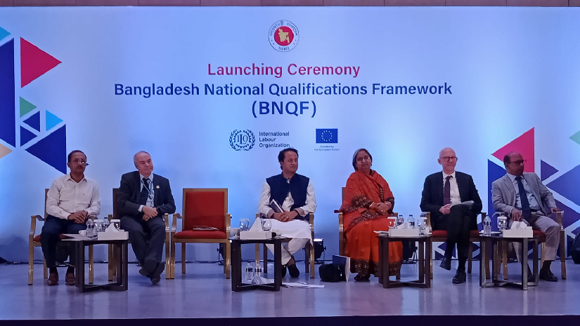 বিএনকিউএফ-র ভবিষ্যৎ সম্ভাবনা ও কর্মপরিকল্পনা’র বিষয়ে এক আলোচনা সভায় অতিথিরা