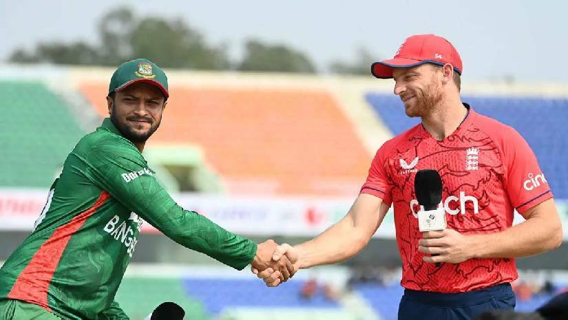 হোয়াইটওয়াশের লক্ষ্যে ইংল্যান্ডের বিপক্ষে ব্যাটিংয়ে বাংলাদেশ