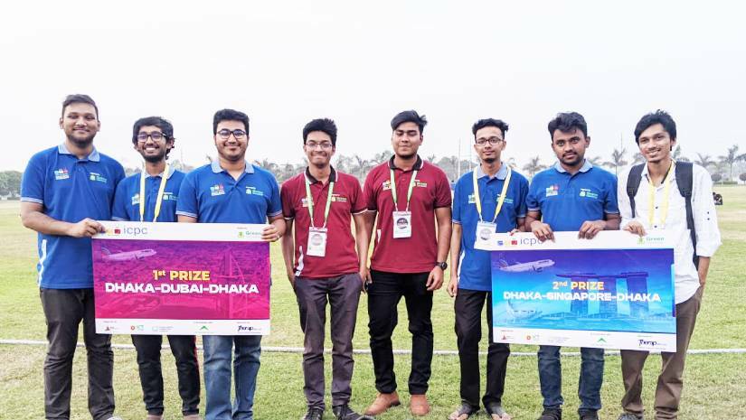 আইসিপিসি’র আঞ্চলিক আসরের বিজয়ীরা