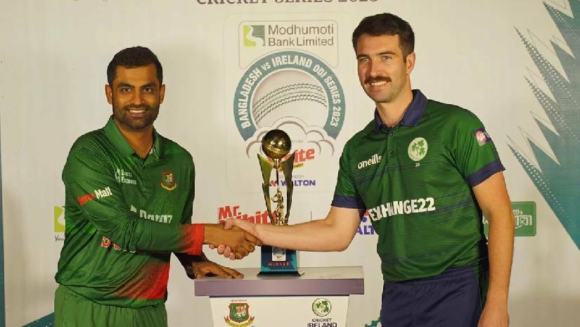 আয়ারল্যান্ডের বিপক্ষে ব্যাটিংয়ে বাংলাদেশ