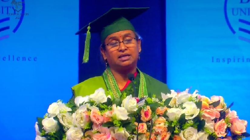 ব্র্যাক ইউনিভার্সিটির সমাবর্তনে শিক্ষামন্ত্রী ডা. দীপু মনি