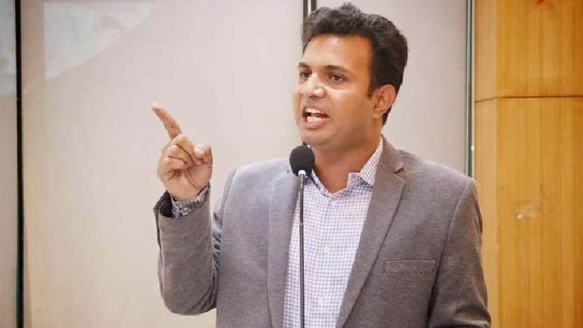 বাংলাদেশ ছাত্রলীগের কেন্দ্রীয় সভাপতি সাদ্দাম হোসেন