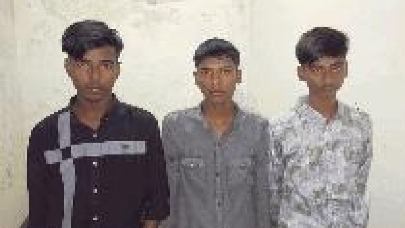 পুলিশের হাতে গ্রেপ্তার তিন অভিযুক্ত