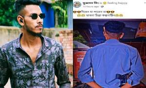 কোমরে পিস্তল গুঁজে ছবি দেওয়া ছাত্রলীগ নেতা পুলিশ হেফাজতে