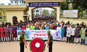 ‘স্বাধীনতার চেতনা লালন করে কাজ করলে দেশ এগিয়ে যাবে’