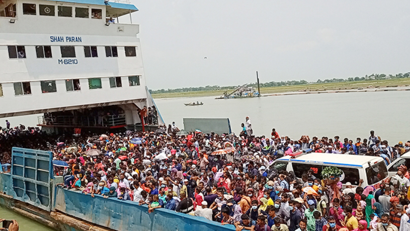 ঈদে ৬ দিন বন্ধ থাকবে ফেরি দিয়ে সাধারণ ট্রাক পারাপার