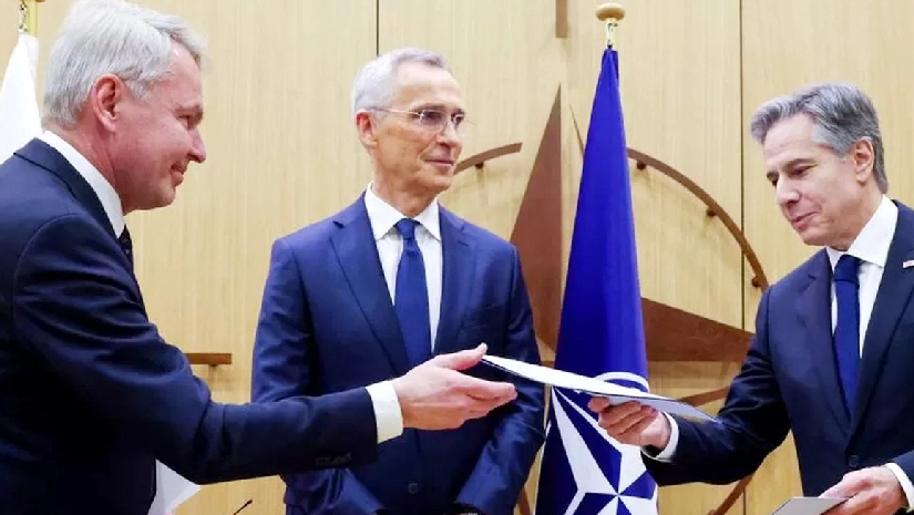 ন্যাটোয় ফিনল্যান্ড, পাল্টা ব্যবস্থার হুশিয়ারি রাশিয়ার