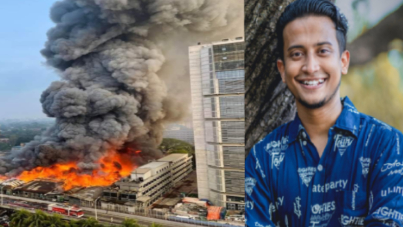 বঙ্গবাজারের ব্যবসায়ীদের পাশে তাসরিফ