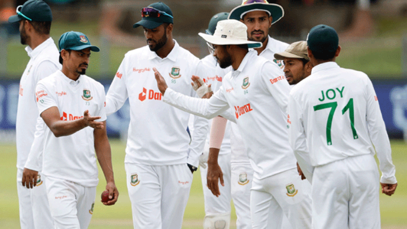 টেস্টে আইরিশদের বিপক্ষে প্রথম দেখায় জয় বাংলাদেশের