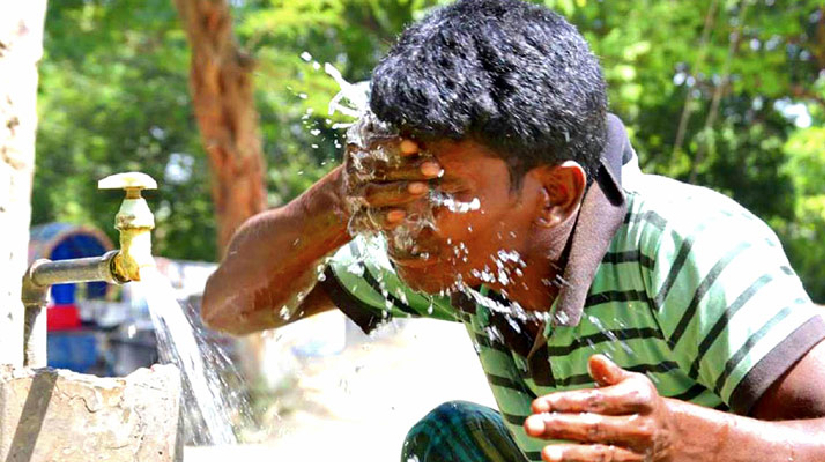দেশের তাপমাত্রা ৪০ ডিগ্রি ছুঁই ছুঁই