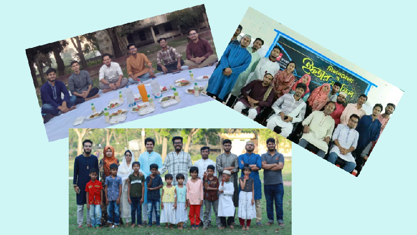 রবীন্দ্র বিশ্ববিদ্যালয়ের শিক্ষার্থীদের মাঝে ইফতারের আমেজ