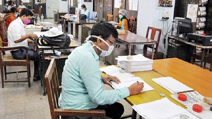 যে সূচিতে কাল থেকে চলবে অফিস