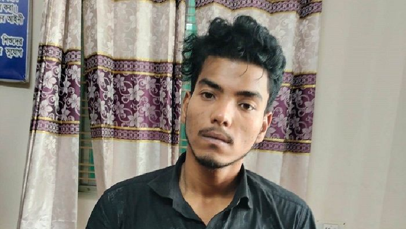 হত্যার ঘটনায় আটককৃত ফয়েজ রাজ্জাক ফারদিন