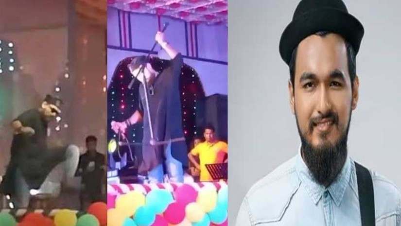 স্টেজে মদ্যপ অবস্থায় নোবেল