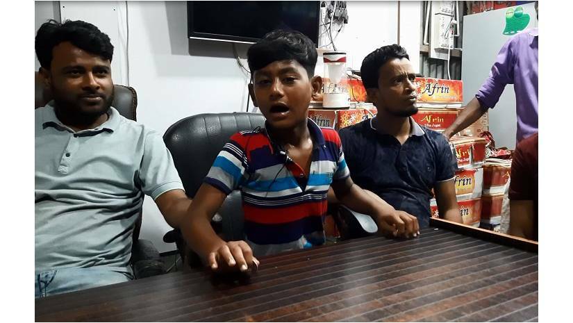 কিশোর শিল্পী সুমন শেখ