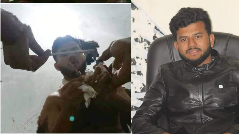 ভোলার চরফ্যাশন উপজেলার ওমরপুর ইউনিয়ন ছাত্রলীগের সাধারণ সম্পাদক আকতার হোসেন রাজু