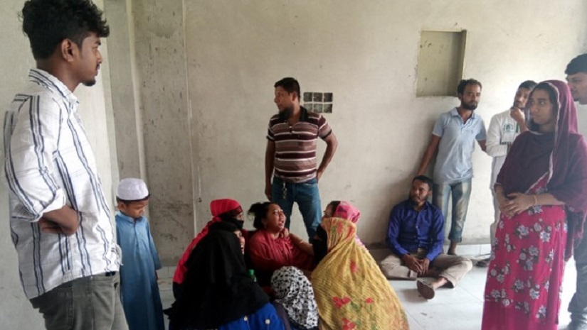 ফুটবলার সোহেল জমাদ্দারের স্বজনদের আহাজারি