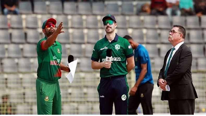 টস হেরে ব্যাটিংয়ে বাংলাদেশ, দলে নেই মুস্তাফিজ